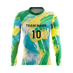 เสื้อฟุตบอลขนาดเยาวชนเสื้อครึ่งแขนออกแบบด้วยการระเหิดสำหรับฤดูหนาว - Product Image 1