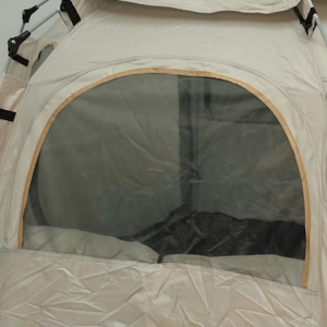 Tenda Glamping Esagonale Istantanea per Tutte le Condizioni Meteo, Apertura Automatica, Tessuto Oxford Impermeabile per Campeggio all'Aperto - Product Image 4