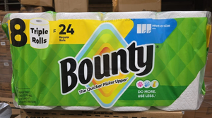 Toallas de Papel Blancas Bounty, Paquete Familiar de 16 Rollos, Tamaño Rápido, 2 Capas, Súper Absorbentes y Duraderas para Uso en la Cocina - Product Image 6