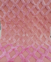 Beni Mrirt rose naturel, tapis marocain en laine fait main, tapis marocain tissé à la main, tapis personnalisé fait main, OEM