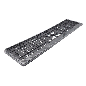 Support de plaque d'immatriculation arrière aspect carbone - Product Image 3