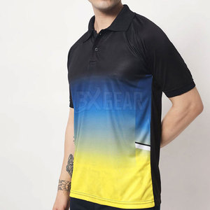 Camiseta Polo de hombre de estilo moderno con diseño clásico de manga corta de tela suave ideal para ropa informal - Product Image 3