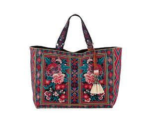 Bolsas de mano bordadas de algodón orgánico 100% certificadas GOTS - Product Image 1