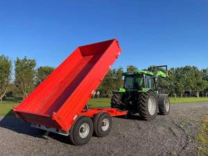 1,5 Ton Farm Trailer Dump Farm Trailer Farm Tractor Truck Trailer Precio barato - Product Image 3