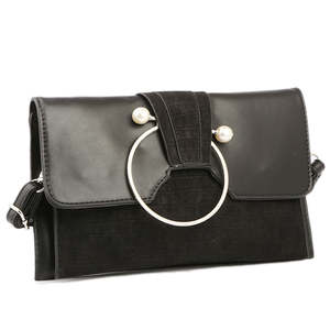 Bolso de mano para mujer - Negro - Product Image 1