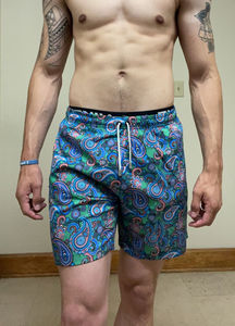 กางเกงขาสั้นผ้าฝ้าย100% สำหรับผู้ชายกางเกงขาสั้นผ้าย้อมสีทึบระบายอากาศได้ดีเป็นมิตรกับสิ่งแวดล้อม - Product Image 5