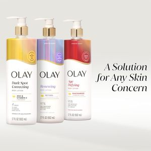 Loción Corporal Olay AHA, Mejora del Tono, Hidratación 24H, Absorción Rápida, Vitamina B3, Para Todo Tipo de Piel, 17 fl oz - Product Image 4
