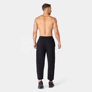 Custom Logo Men Casual Jogger Sweatpants Woolen Breathable Oversized Plain Blank Training Pants Loose Fit <b>Drawstring</b> Closure - Product Image 3
