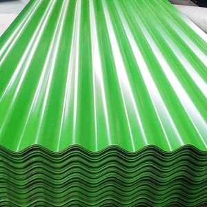 Grand stock, vente directe d'usine, tôle d'acier ondulée, tôle de toiture colorée, tuiles en acier, tôle de toiture galvanisée en zinc - Product Image 2