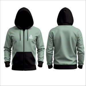 เสื้อมีฮู้ดสีทึบสำหรับผู้ชายและผู้หญิงสำหรับฤดูใบไม้ผลิและฤดูใบไม้ร่วงมีฮู้ดแบบหลวมนุ่มมีสี - Product Image 3