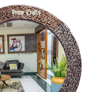 Handcrafted Exquisite <b>Wooden</b> <b>Mirror</b> Collection for Eco-Friendly Home Wall Decor Sustainable Timelessly Elegant Pieces by AYAANS - Product Image 5