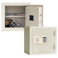 Kiratli 2040.E Elektronisches digitales Schloss Safe Stahl Home & Hotel Safe mit Box muster