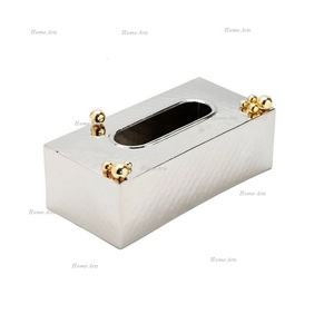 Trending Design Iron <b>Tissue</b> Storage <b>Box</b> Customized Size Rectangular Shape <b>Tissue</b> Paper <b>Box</b> For Best Selling - Product Image 4
