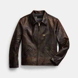 Best Quality And Best Price Customized Men <b>Light</b> Weight Fashion Leather Jacket Made In Pakistan winter jacket for men - Product Image 6