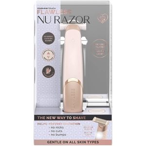 Maquinilla de Afeitar Eléctrica Recargable para Mujer con Cabezales de Afeitado de Una Sola Cuchilla Hipoalergénicos Chapados en Oro para Afeitar el Área del Bikini - Product Image 4