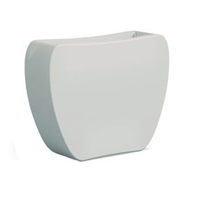Vaso Cuore 100x30x80h in Bianco Elegante Fioriera Con Struttura a Cuore Ideale Per Interni Ed Esterni - Product Image 2