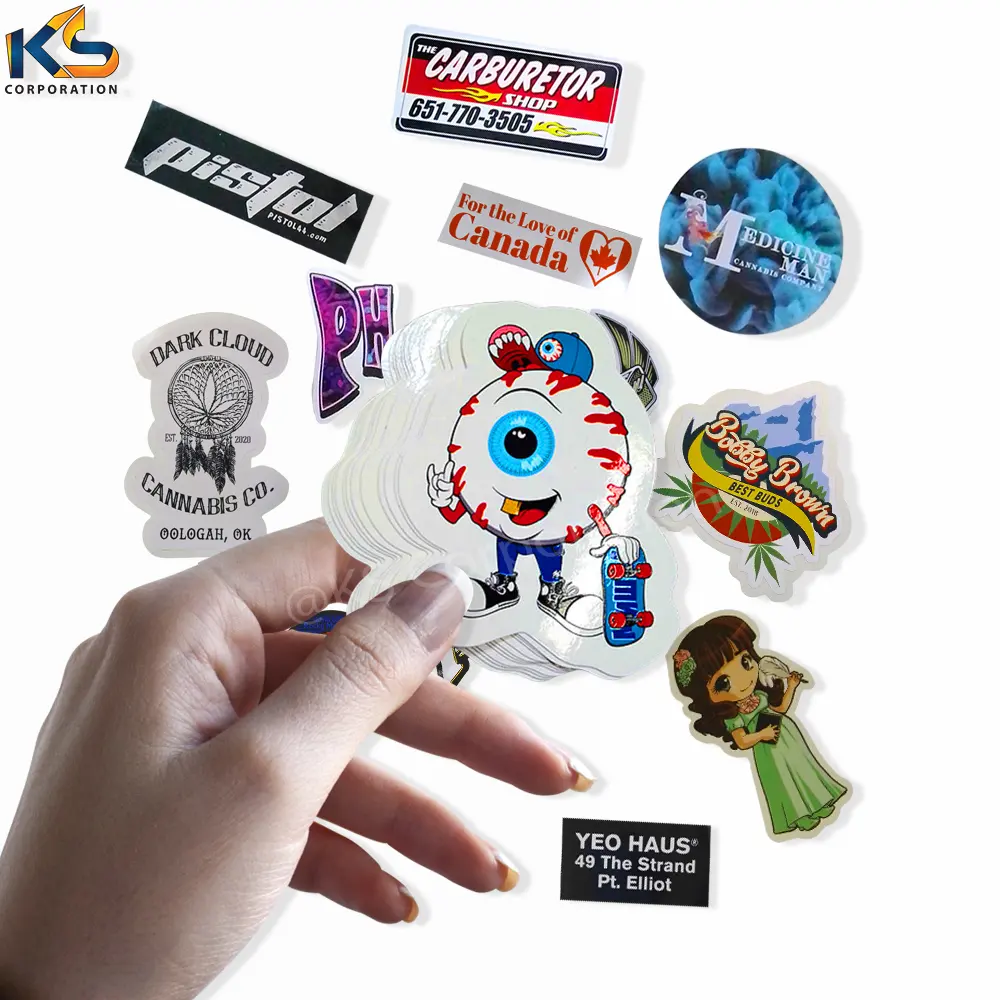 Custom Epxoy Stickers/Epoxyhars Auto Sticker/Groothandel Koepel Stickers Hoge Kwaliteit Vinyl Stickers