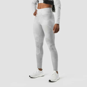 <b>Women's</b> Comfortable Stretchy White <b>Cropped</b> Hoodie and High Waist <b>Leggings</b> 3D Embroidery Two Piece Set for Workout/Casual Wear - Product Image 5