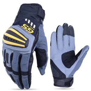 HI-AS1E4 Anti HIKE IMPEX Gants Cuir de vachette Paume Sécurité Tronçonneuse Gants Sécurité Travail Construction Gants - Product Image 3