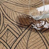 Tapis de sol moderne FLORA en polyester, adapté aux animaux domestiques, certifié OEKO-TEX, antidérapant, lavable, 60x90 cm