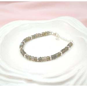 Blue Flashy Labradorite Crystal <b>Bracelet</b> & <b>Bangle</b> - Product Image 1