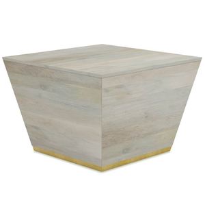 Table basse en laiton et bois massif, nouveau design pour ustensiles de cuisine, bureau, maison, restaurant, salon, décoration de jardin, fabriqué en inde - Product Image 1