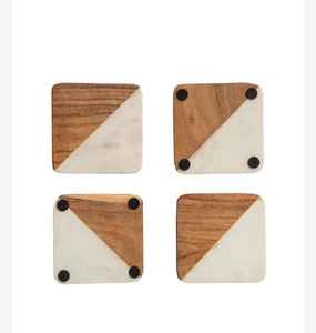 Posavasos Moderno de Mármol para Bebidas y Té, 4 Pulgadas de Diámetro, Apto para Alimentos, Ecológico, Utensilios de Cocina de Fabricante Indio - Product Image 5