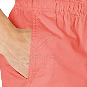 High Quality Men's Casual Shorts Custom Printed Logo <b>Elastic</b> <b>Waistband</b> Solid Pattern Wholesale Price - Product Image 4