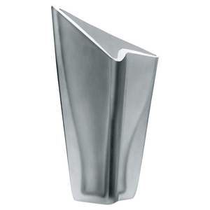 Vase à fleurs décoratif en aluminium avec finition polie forme cylindrique élégante parfaite pour la décoration moderne du salon et du couloir - Product Image 4
