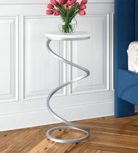 Mobilier personnalisé de fournisseur de fabricant de table d'extrémité de finition d'or pour le pays de décor à la maison de salon de ferme - Product Image 4