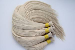 Vente chaude en vrac cheveux blonds couleur cuticule aligné cheveux génie trame extensions de cheveux vietnamiens - Product Image 5