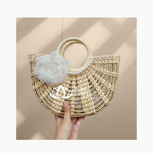 PRODUCTO VENTA CALIENTE CON NUEVO MATERIAL BOLSA DE JACINTO DE AGUA NUEVA MODA BOLSA DE MUJER MEJOR PRECIO DE BLUE LOTUS FARM VIET NAM - Product Image 1
