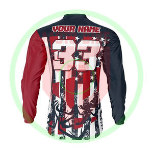 Camiseta de Motocross Personalizada de Alta Calidad para Hombre, Talla Adulto, Logotipo Personalizado, Camiseta de Motocross al por Mayor, Camiseta de Carreras de Motocross - Product Image 2