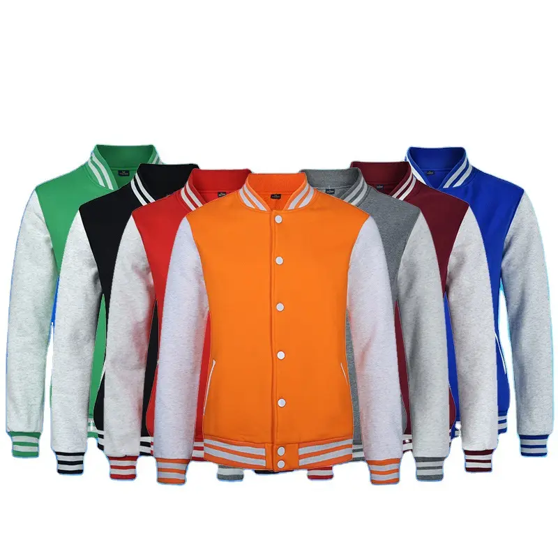 Custom Jacket Women Outdoor Baseball Shirt Print Embroidered Custom Long Sleeve Plus Size Coat Men'S Jackets
