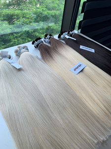 เทปต่อผมบริสุทธิ์จากเวียดนาม100% ขายดีที่สุดเทปยืดผมบริสุทธิ์แบบตรงสุดๆฟอกขาวไม่หลุดร่วง - Product Image 3