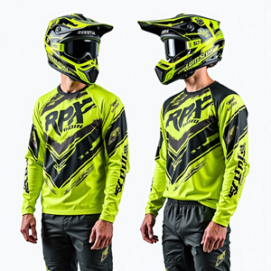 Camiseta de carreras de Motocross personalizada para hombre, ropa de carreras de manga larga, camisetas de bicicleta ATV, camisetas deportivas KTM, diseño transpirable - Product Image 5