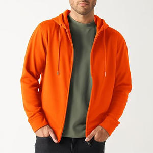 Sudadera con capucha con cremallera de invierno de algodón 100% Sostenible, sudadera suave y cómoda para hombres y mujeres, pedidos al por mayor a granel, mercado europeo - Product Image 1
