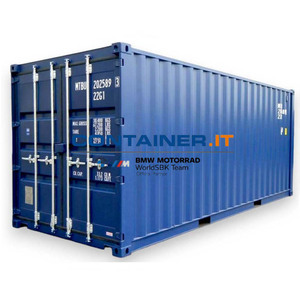 Nouveau Conteneur Maritime ISO 20 Pieds | Certifié CSC | Acier Corten | Stock Italie RAL 5013 - Product Image 1