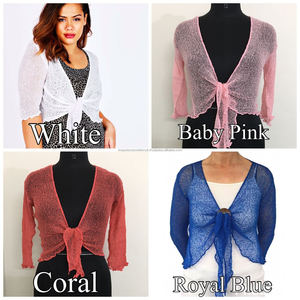 2026 Best Bali IKAT Plus Size Short Autumn Spring Summer Winter <b>Cardigan</b> Shrug Top Blouse Style Ladies <b>Crochet</b> Stretch Adults - Product Image 2