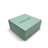 Caja de Embalaje Magnética de Cartón Rígido Blanco con Cinta Plateada para Ropa, Cosméticos y Libros, Venta al Por Mayor, Muestra Gratis