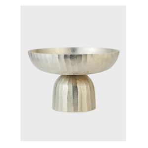 ชามโลหะอลูมิเนียมสีทองพร้อมถาดเสิร์ฟสำหรับตกแต่งดีไซน์แบบโบราณมาใหม่ - Product Image 6