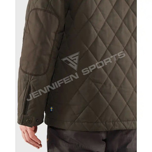 เสื้อแจ็กเก็ตล่าสัตว์ผ้านิ่มมีซิปปิดกระเป๋าด้านหน้าภายในซับโพลีเอสเตอร์100% - Product Image 3