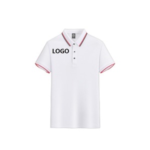 Polos en tissu de coton pur de qualité supérieure T-shirts décontractés pour hommes T-shirts polo personnalisés Anti-rétrécissement - Product Image 5