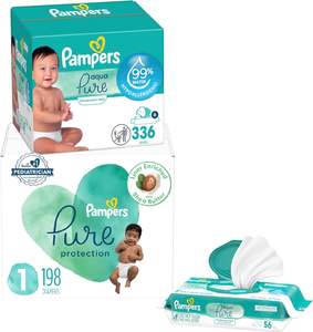 Couches Pampers Pure Protection - Taille 3, 116 unités, couches jetables pour bébé hypoallergéniques de qualité supérieure - Product Image 6