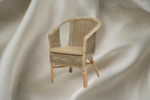 Sillón de Ratán Moderno VIENA, Elegante y Cómodo, para Interiores y Exteriores, para Patio, Sala de Estar, Oficina en Casa, Construcción Duradera - Product Image 2