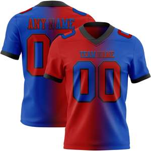 Uniformes de Fútbol Americano Personalizados de Alta Calidad con Transferencia de Calor, Ropa Deportiva Profesional con Protección UV, Bordado 3D Impreso - Product Image 1