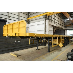 <b>Top</b> Selling Container Flat Bed Trailer for Logistics or Mining and Construction Projects Available at Export Price - Product Image 2