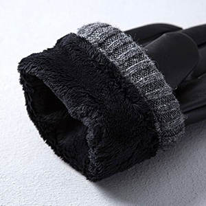 Gants à écran tactile en cuir véritable de haute qualité respirant écologique toutes saisons à vendre - Product Image 4