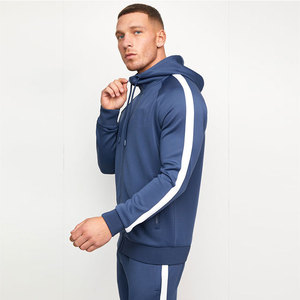 Ensemble de survêtements de gym pour hommes vêtements de sport d'hiver de haute qualité pour le jogging 100% coton molletonné ODM Streetwear athlétique - Product Image 1