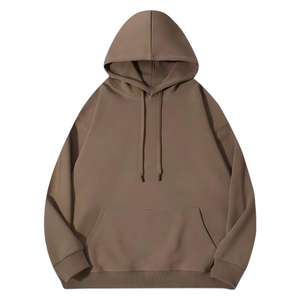 Sudadera con Capucha Personalizada, Tejido Grueso de Felpa Francesa, Hombros Caídos, Algodón y Poliéster, Sudadera con Capucha Holgada de Felpa - Product Image 1